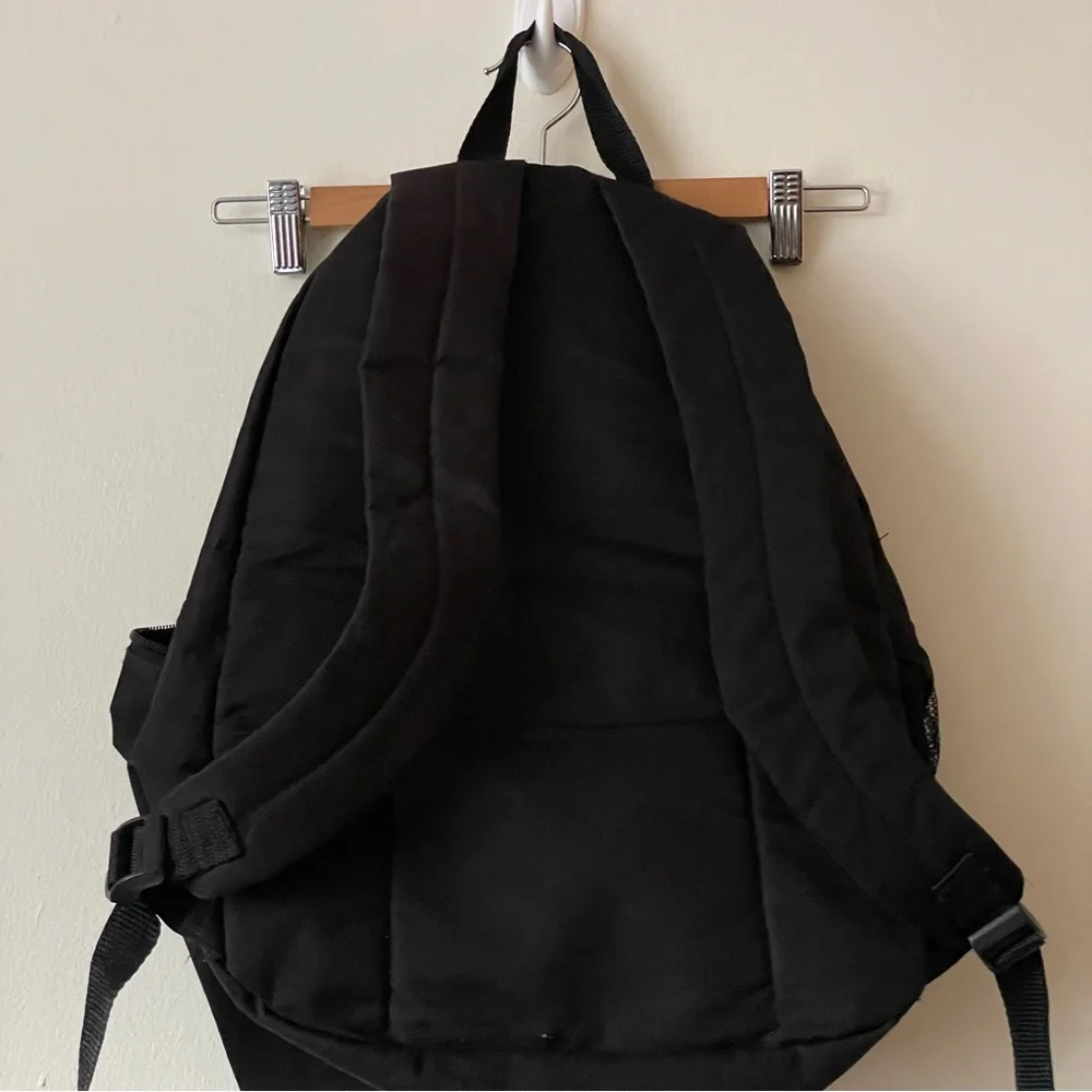 Disney Parks Disneyland Resort Black Collection Full Size Backpack Silver Micky